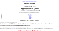 Desktop Screenshot of angelika-rabauer.de